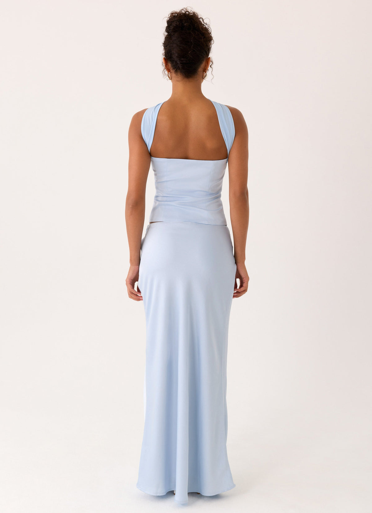 Bridgeta Maxi Skirt - Blue
