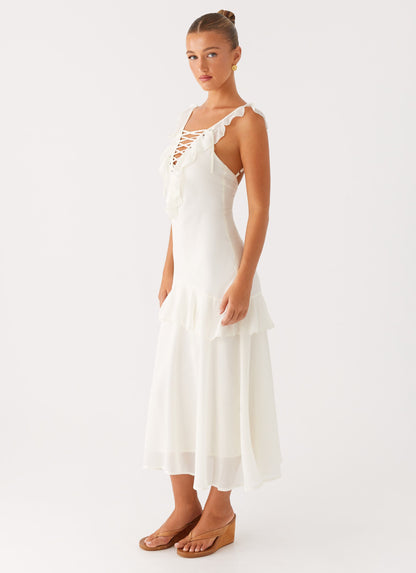 Celie Midi Dress - Ivory