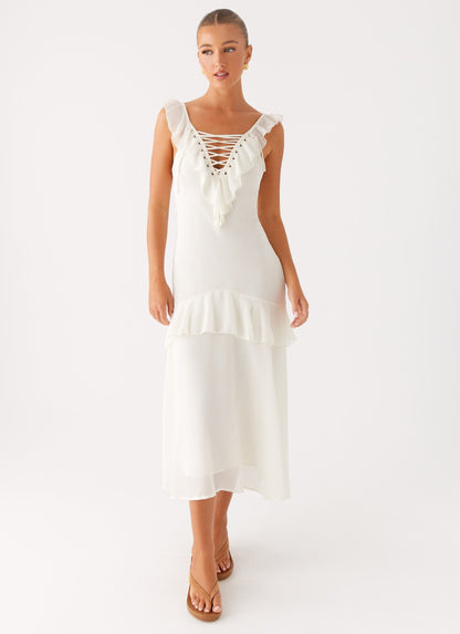 Celie Midi Dress - Ivory