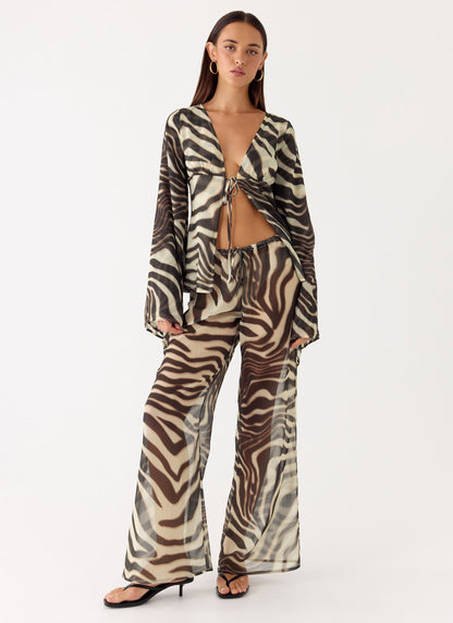 Chaty Top - Zebra