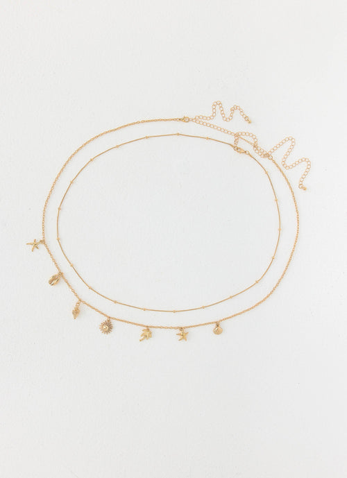 Ciao Charm Belly Chain - Gold