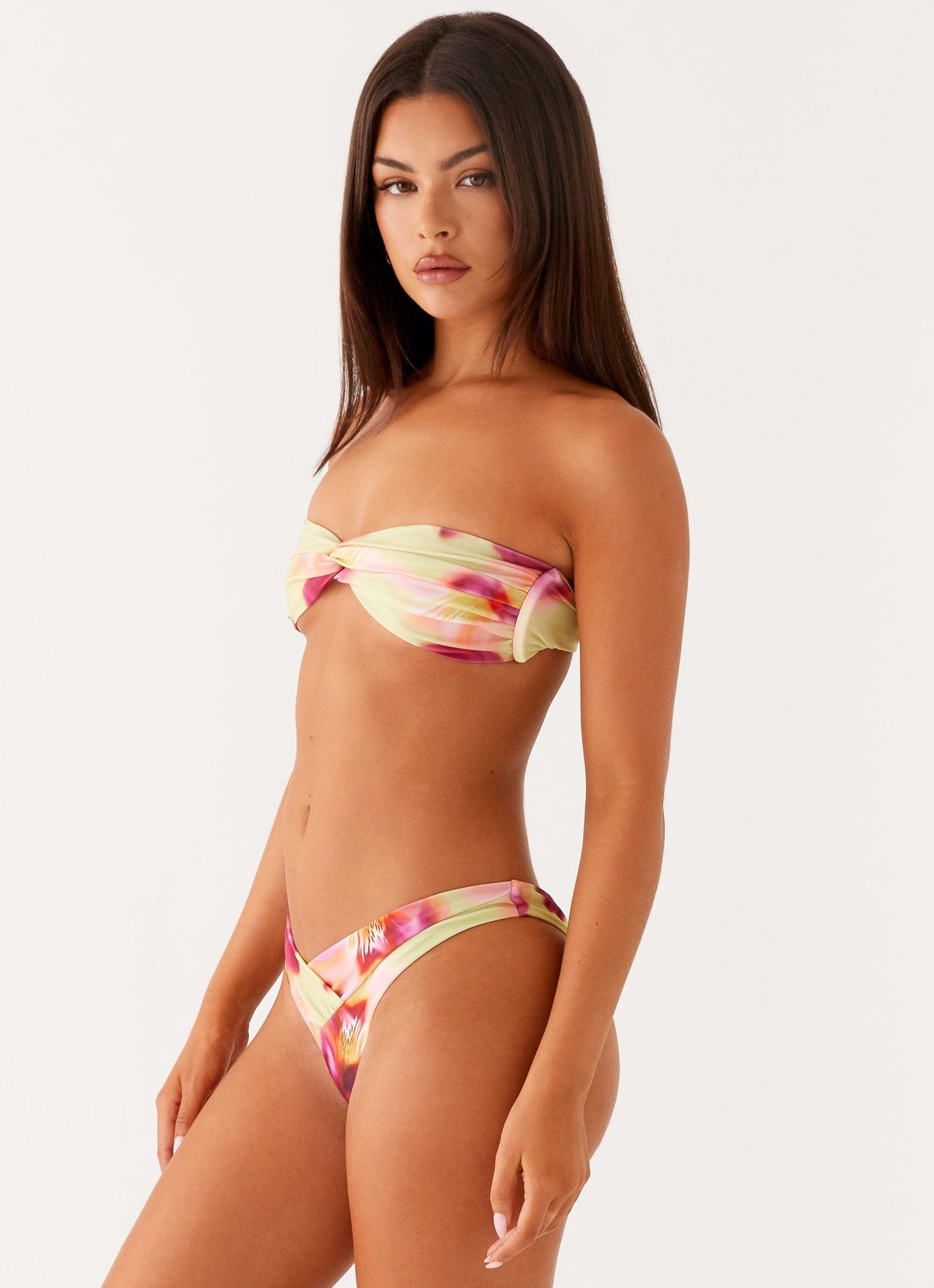 Delta Bikini Bottoms - Green Tropical