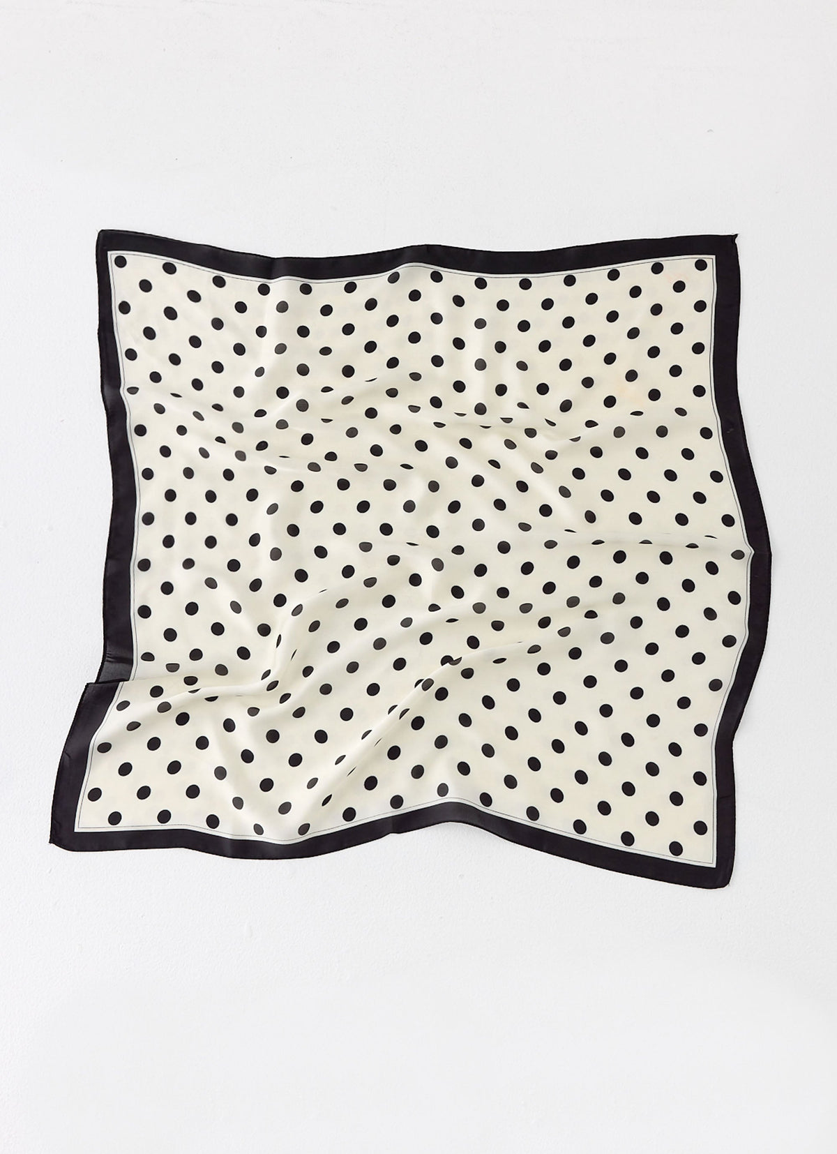 Dotty Dreams Scarf - White Polkadot