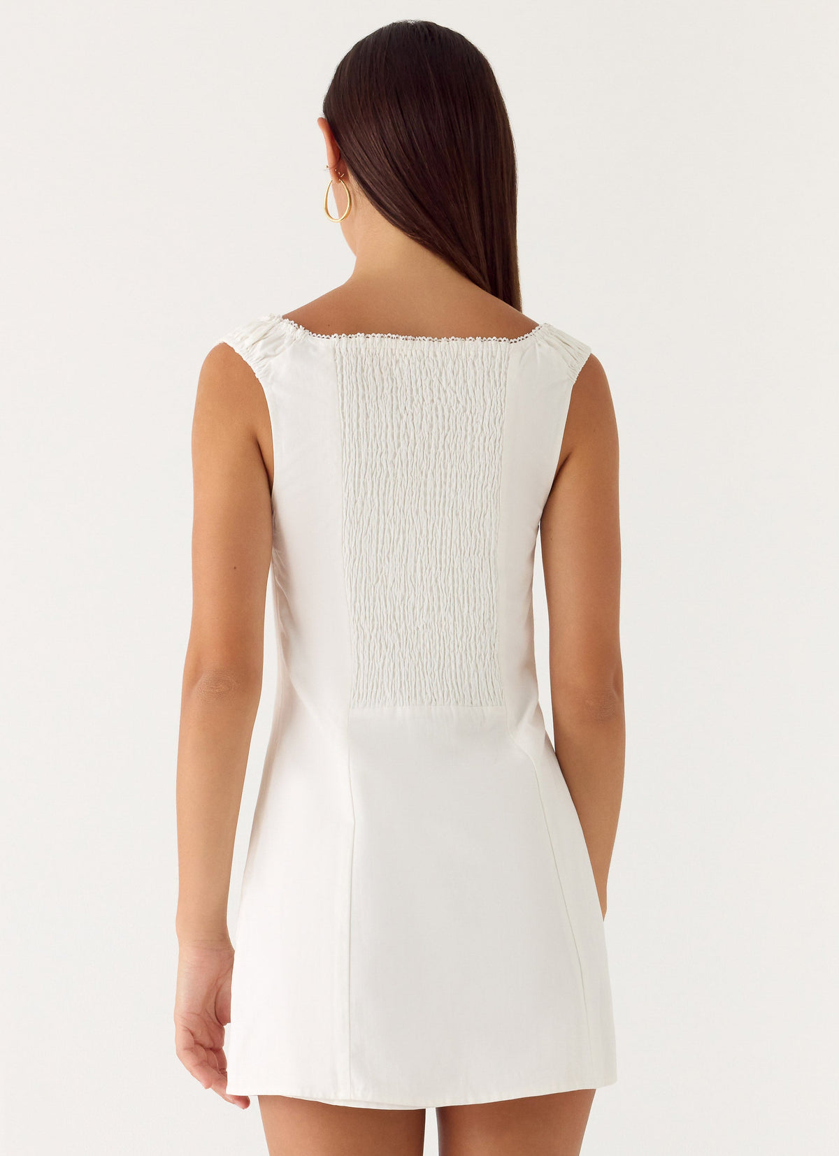 Drift Mini Dress - White