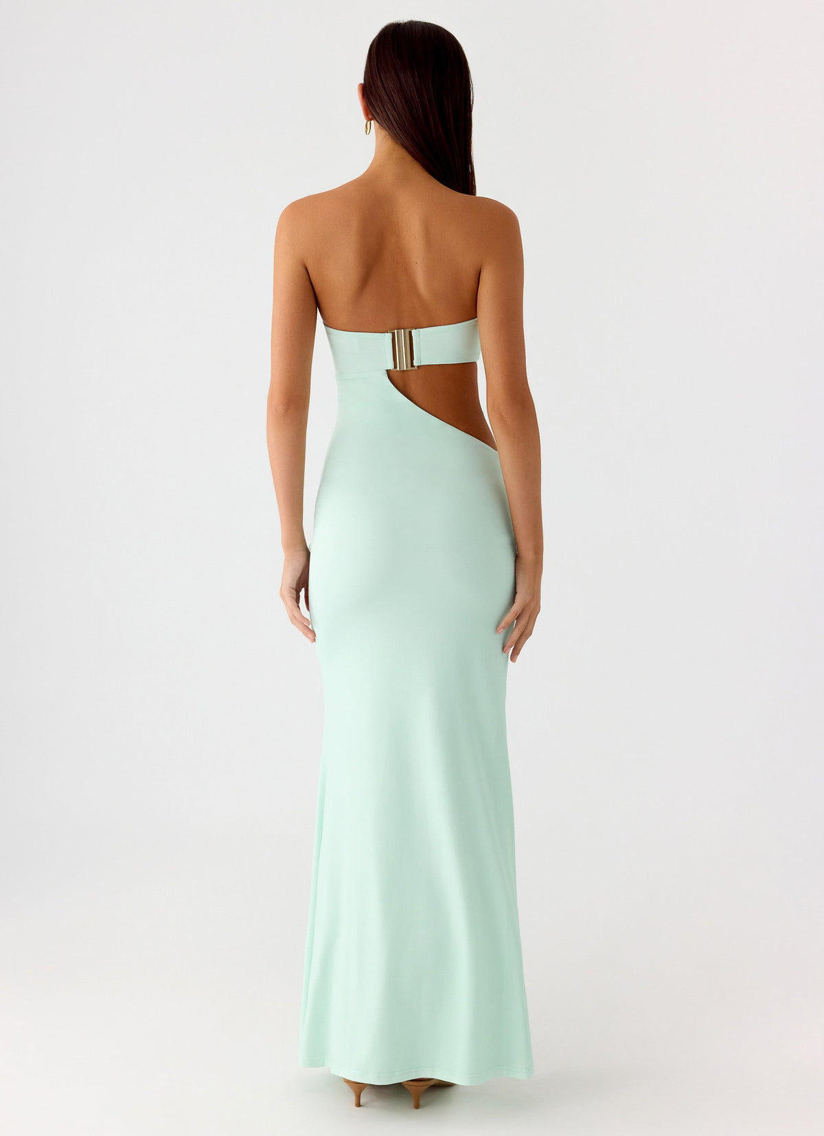 Ellisah Ombre Maxi Dress - Green Gradient