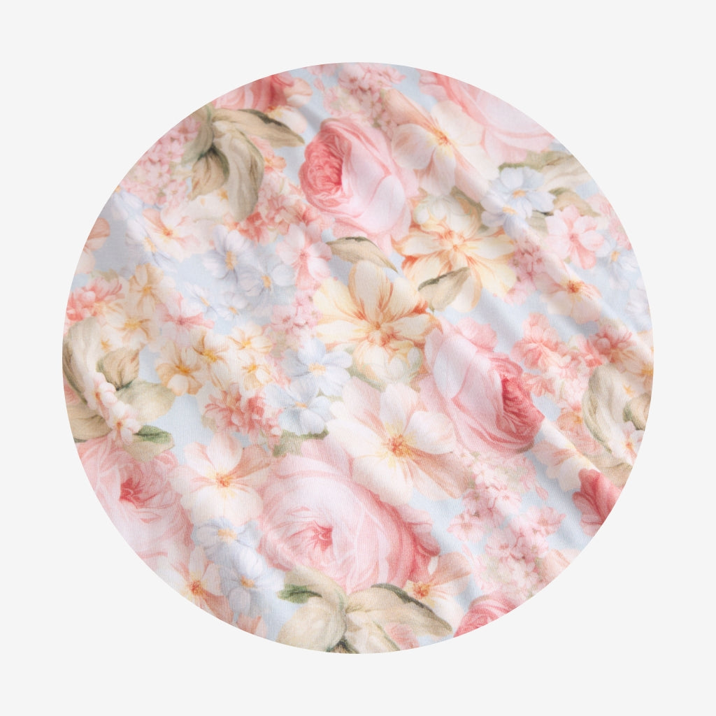 Rose Dreams & Riley Ruffled Luxette Patoo® Blanket