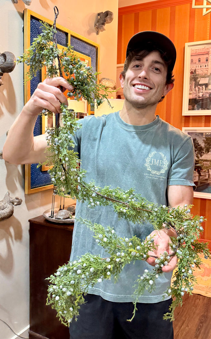 Juniper Berry Garland 4'