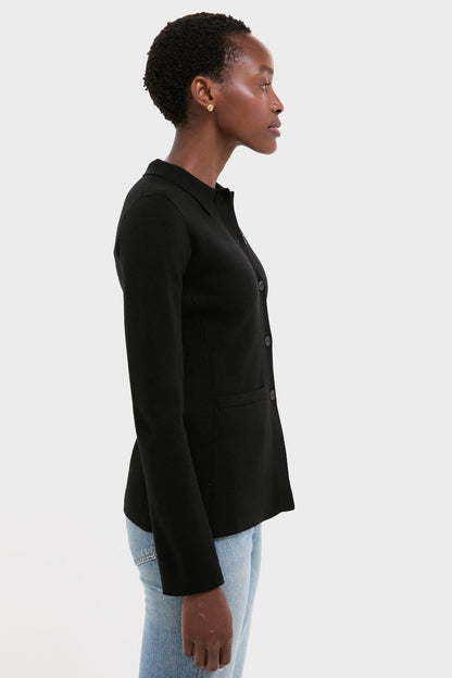 Black Betti Knit Cardi