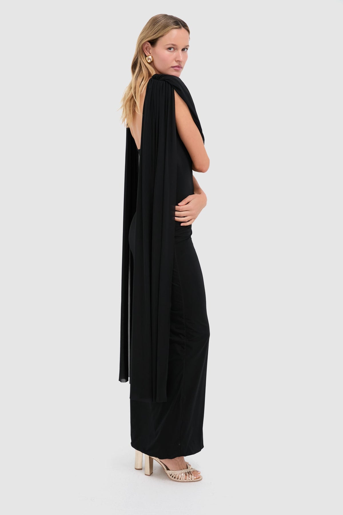 Black Batista Maxi Dress