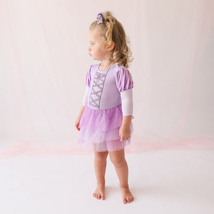 Disney Rapunzel Tulle Bodysuit Dress