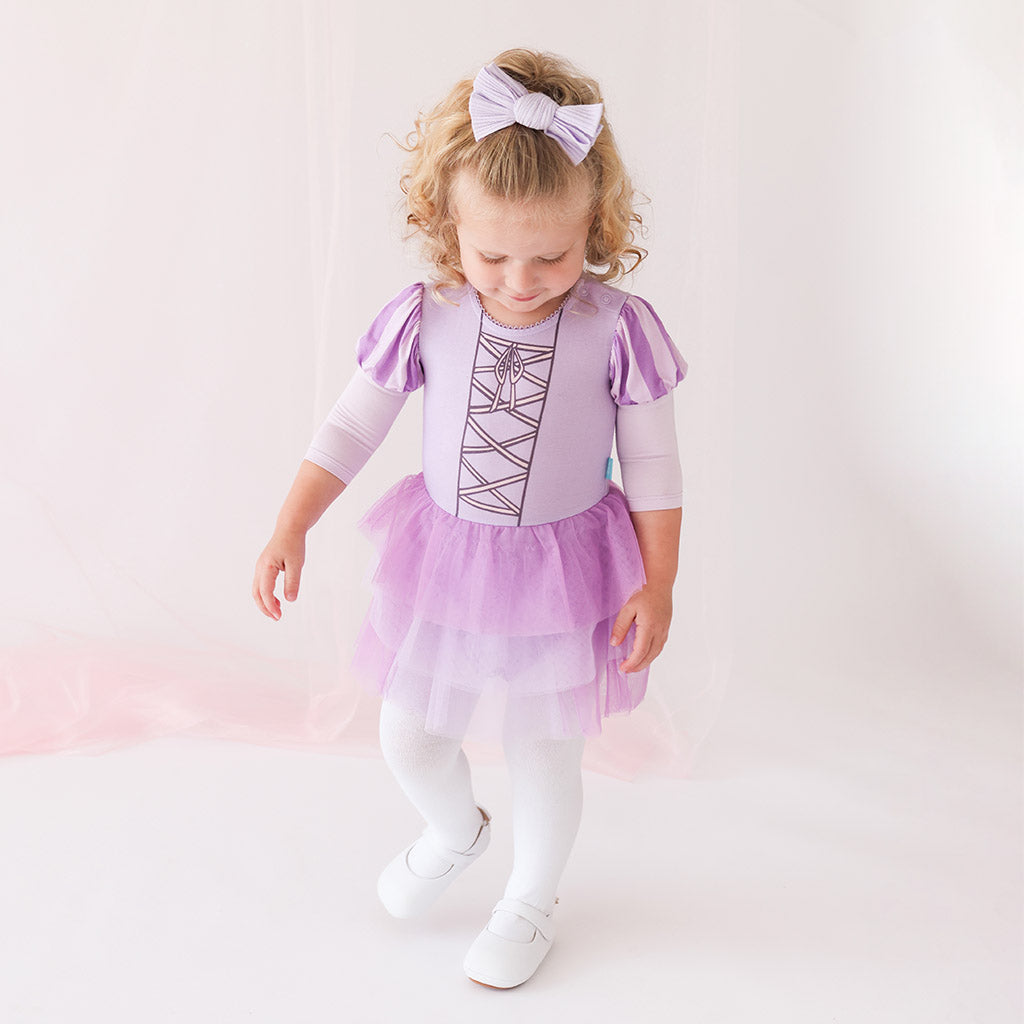 Disney Rapunzel Tulle Bodysuit Dress