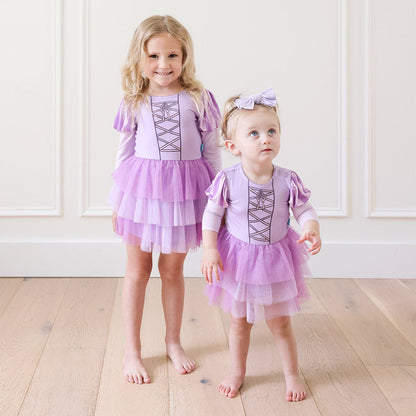 Disney Rapunzel Tulle Bodysuit Dress