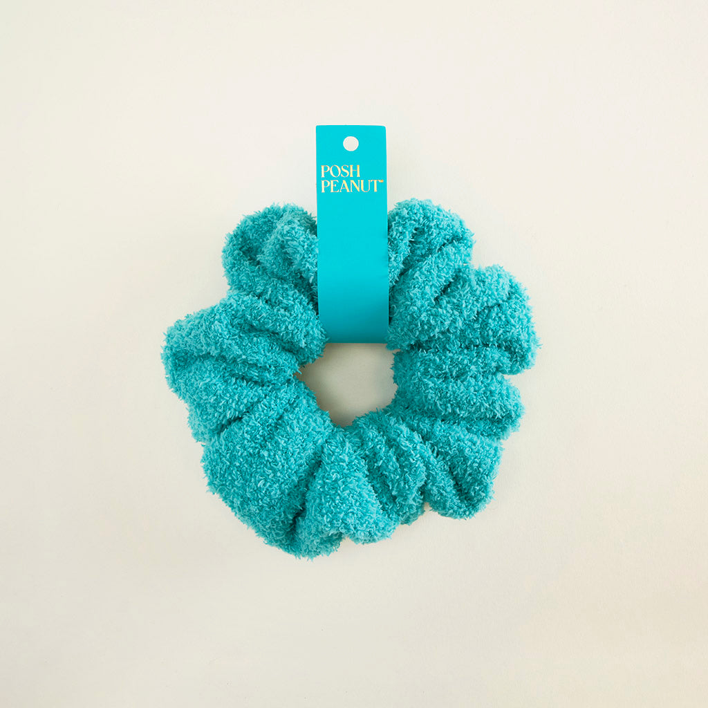 Signature Teal Cuddle Oversized Scrunchie
