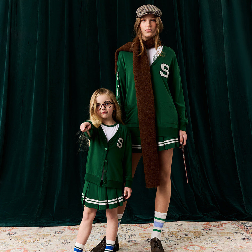 Emerald Varsity League Women's French Terry Varsity Skort