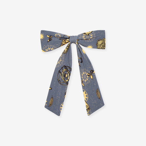 Hufflepuff House Luxe Bow Hair Clip