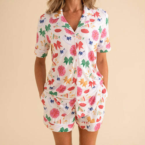 Sabrina Women's Luxe Pajama Short Set