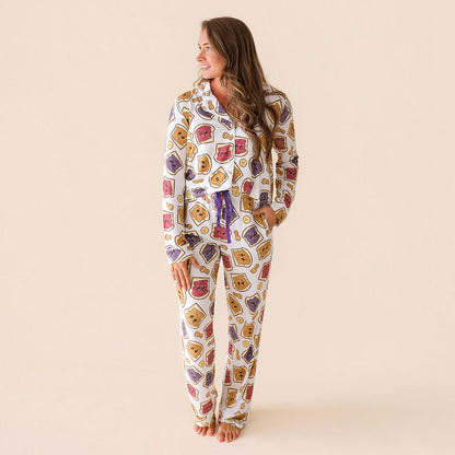 Peanut Butter Jelly Time Women's Luxe Pajama Pant Set