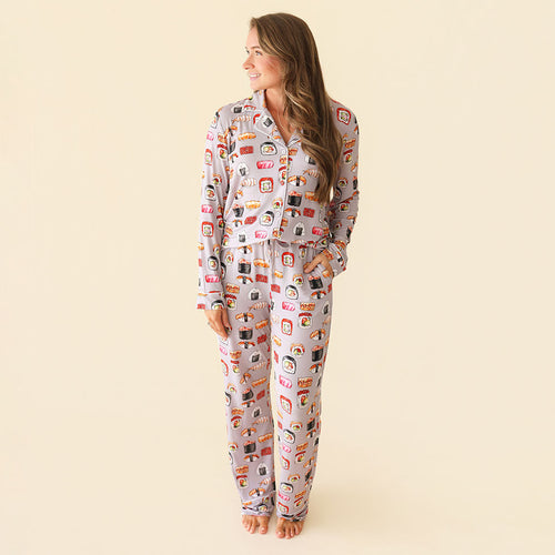 Sushi Mushi Women's Luxe Pajama Pant Set