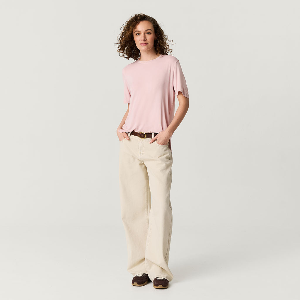 Delaney Blush Women's Loose Tee