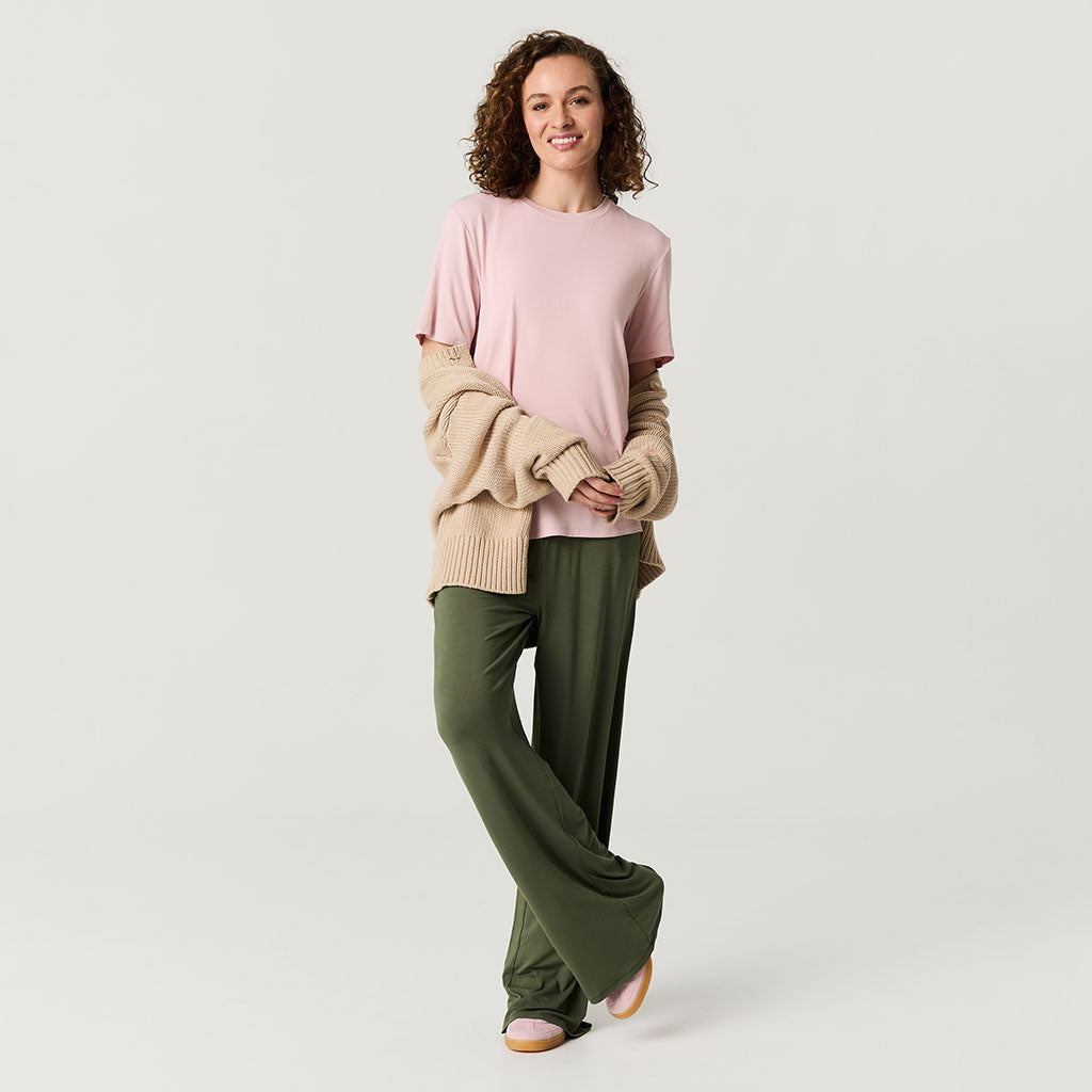 Delaney Blush Women's Loose Tee