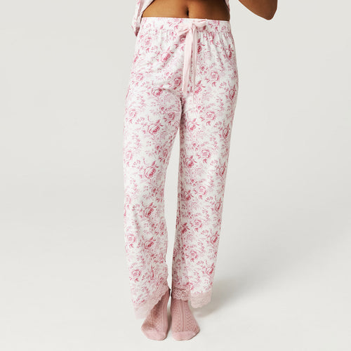 Jolene Women's Lace Pajama Pants