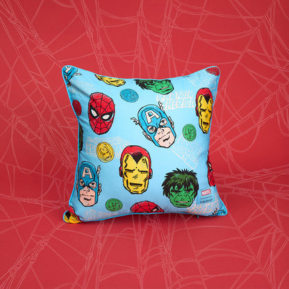 Marvel Heroes Square Throw Pillow Cover