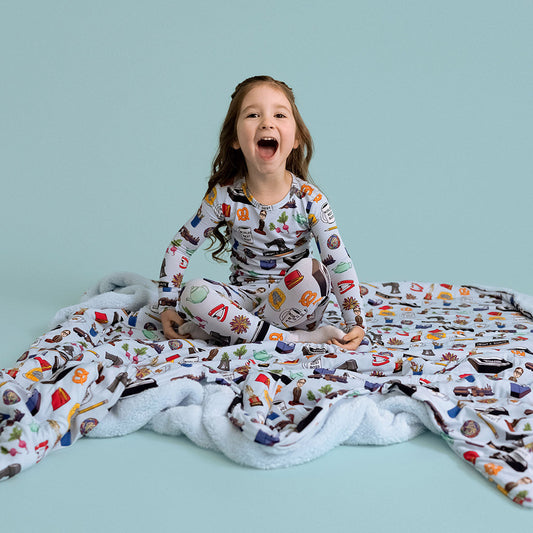 The Office Luxe Plush Patoo® Blanket