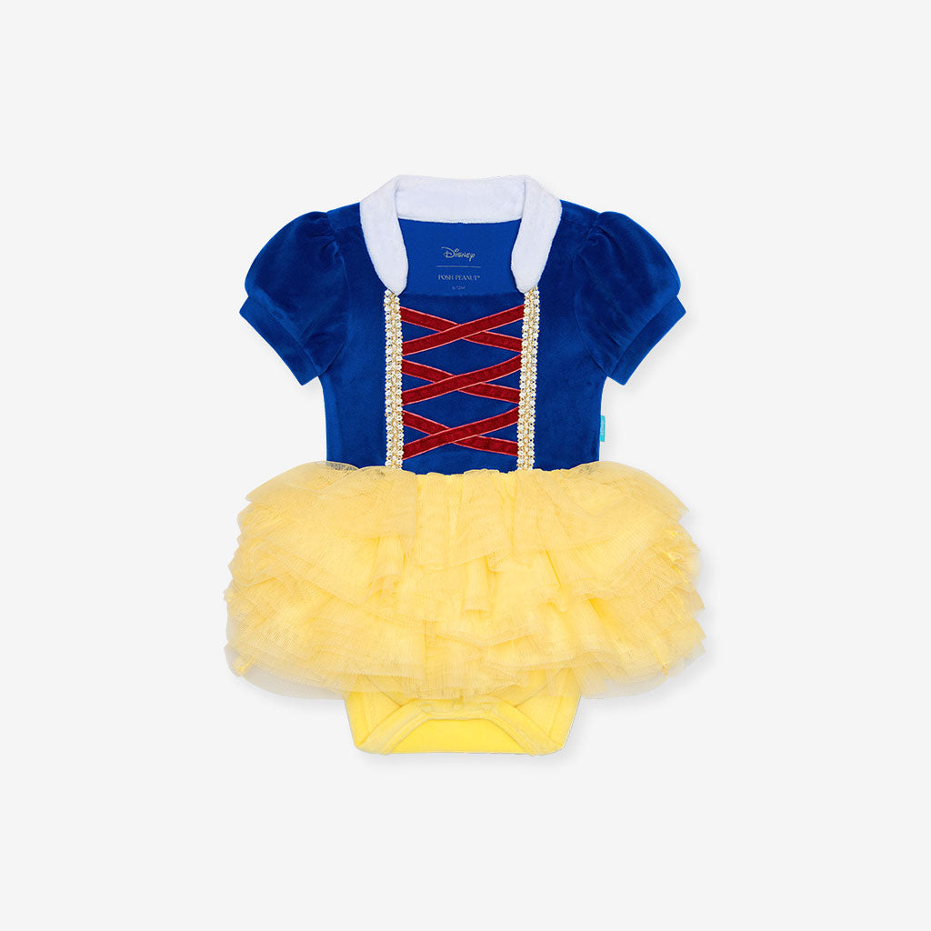Disney Snow White Velour Bodysuit Dress