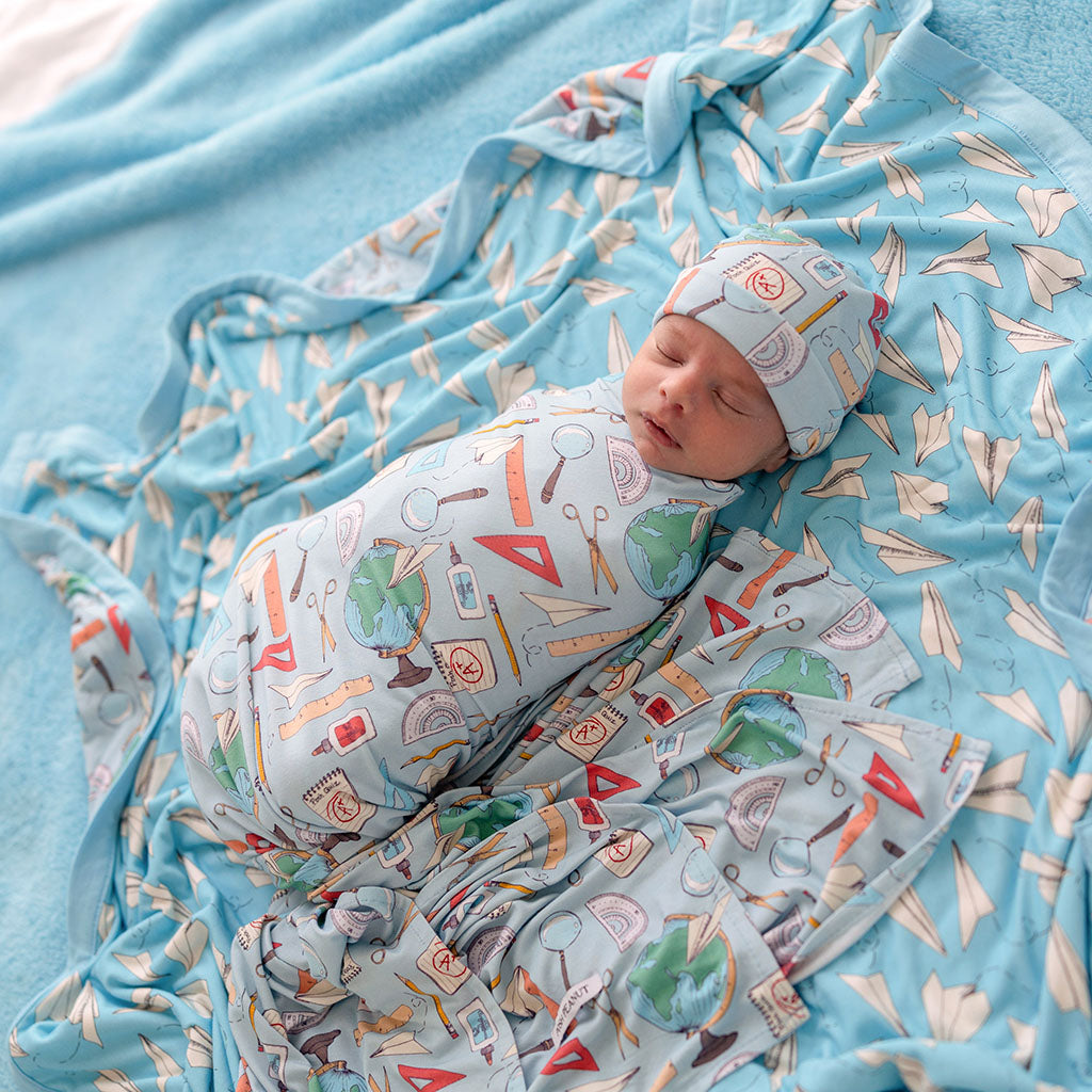 Steve Swaddle Beanie Set