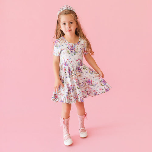 Katrina Ruffled Twirl Dress