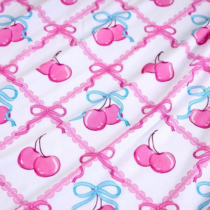 Amarena Ruffled Luxe Plush Patoo® Blanket