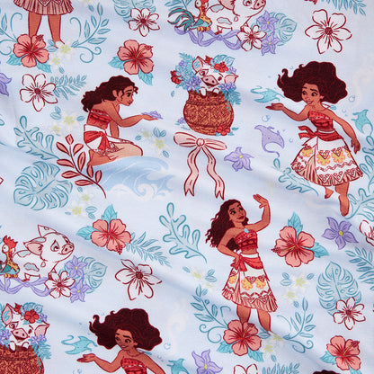 Disney Moana & Pua & Posh Moana Ruffled Luxette Patoo® Blanket