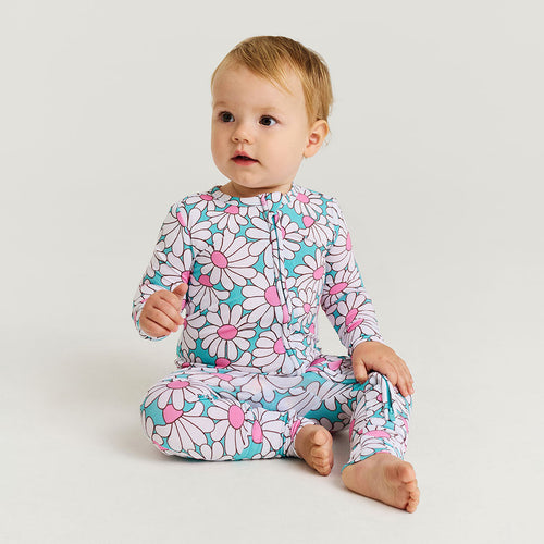 Retro Daisy Convertible One Piece