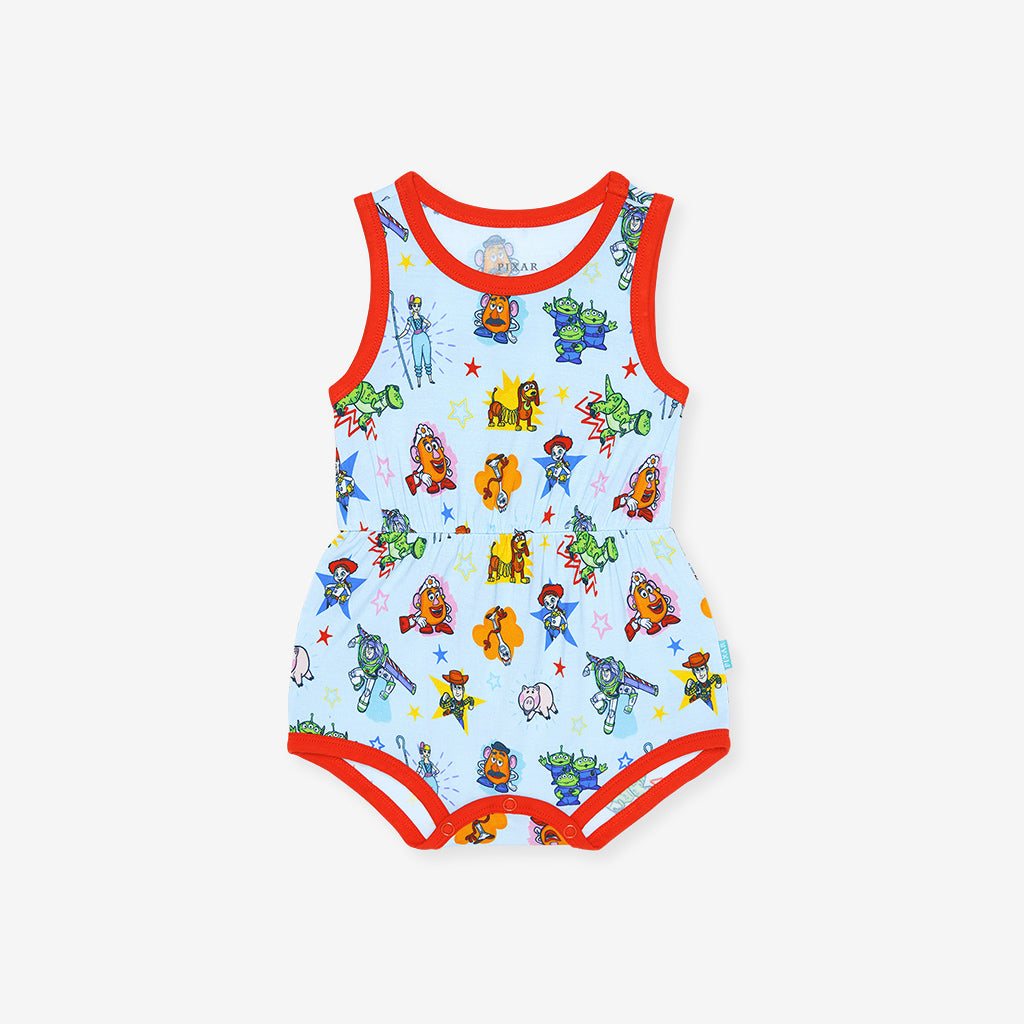 Disney Toy Story Time Varsity Romper