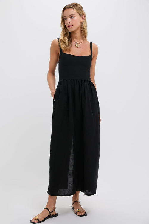 Black Jour Maxi Dress