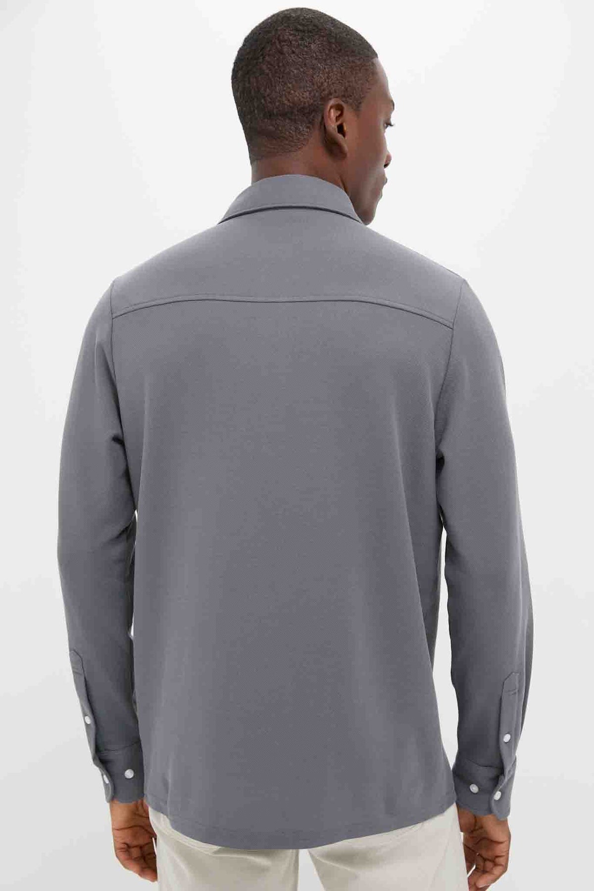 Blue Steel Long Sleeve Players Shirt