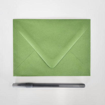 A6 Gumdrop Green Envelopes 25/Package