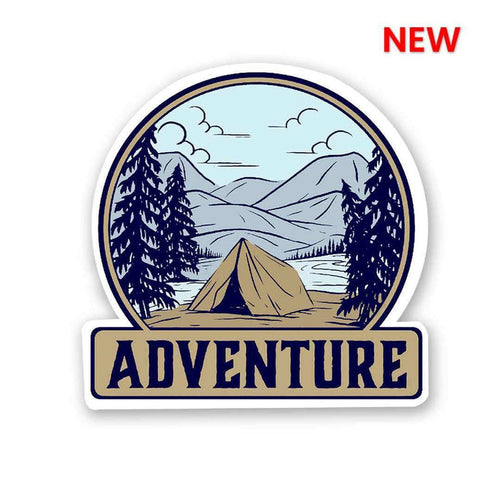Adventure - Camping Sticker - Stickers | STICK IT UP