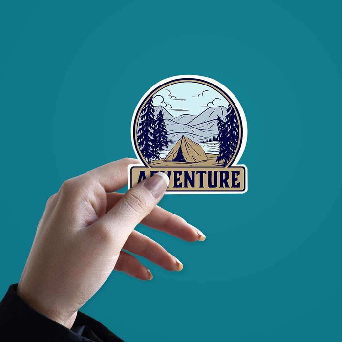 Adventure - Camping Sticker - Stickers | STICK IT UP