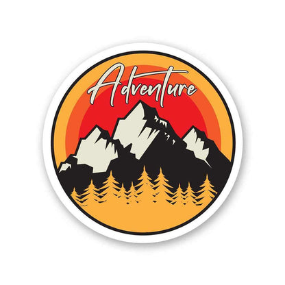 Adventure - Mountains Sticker - Stickers | STICK IT UP