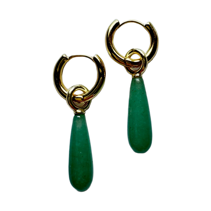 Amara Aventurine Earrings