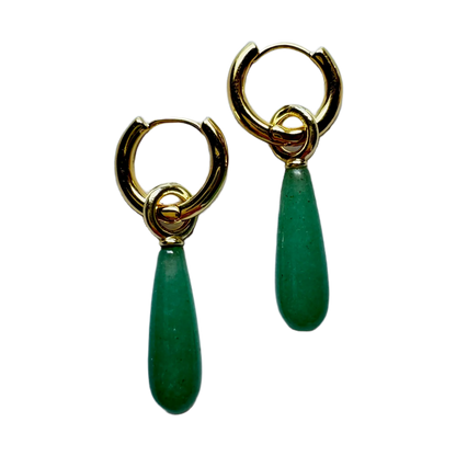 Amara Aventurine Earrings