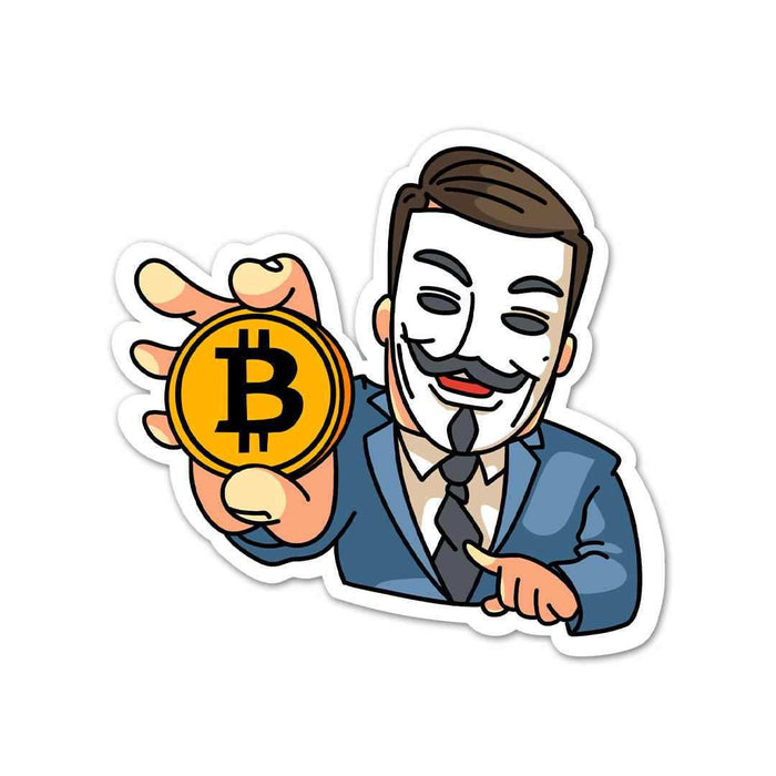 Anonymous Trader Sticker - Stickers | STICK IT UP