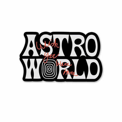 Astro World Sticker - Stickers | STICK IT UP