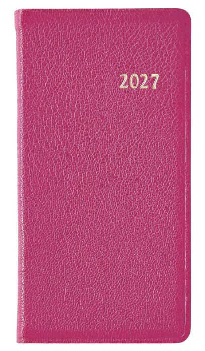 Azalea Goatskin 2027 Pocket Datebook