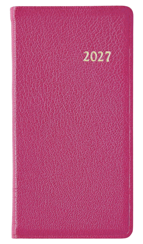 Azalea Goatskin 2027 Pocket Datebook
