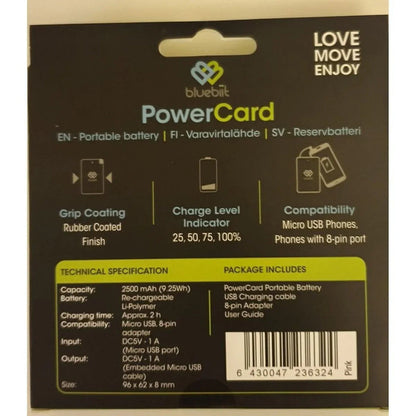 Batterie Externe bluebit pour portable micro usb .magasin telephonie mobile