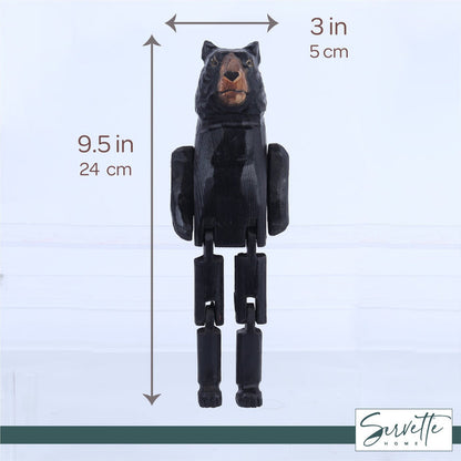 Bear Shelf Sitters with Dangling Legs