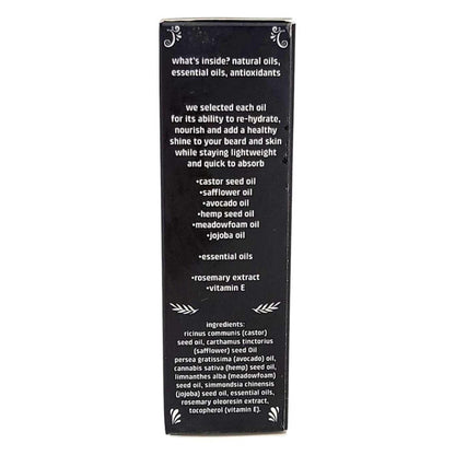 Beard Oil - Black Hatchet (Rosemary, Eucalyptus & Spruce) by Latika Beauty