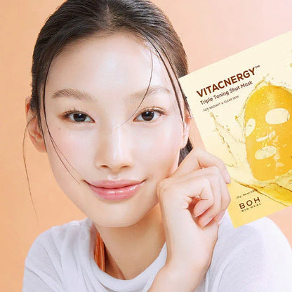 [BIO HEAL BOH] Vitacnergy Triple Toning Shot Mask 23g - Ballagrio